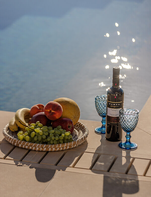 Cozy house with veranda overlooking the Ionian Sea