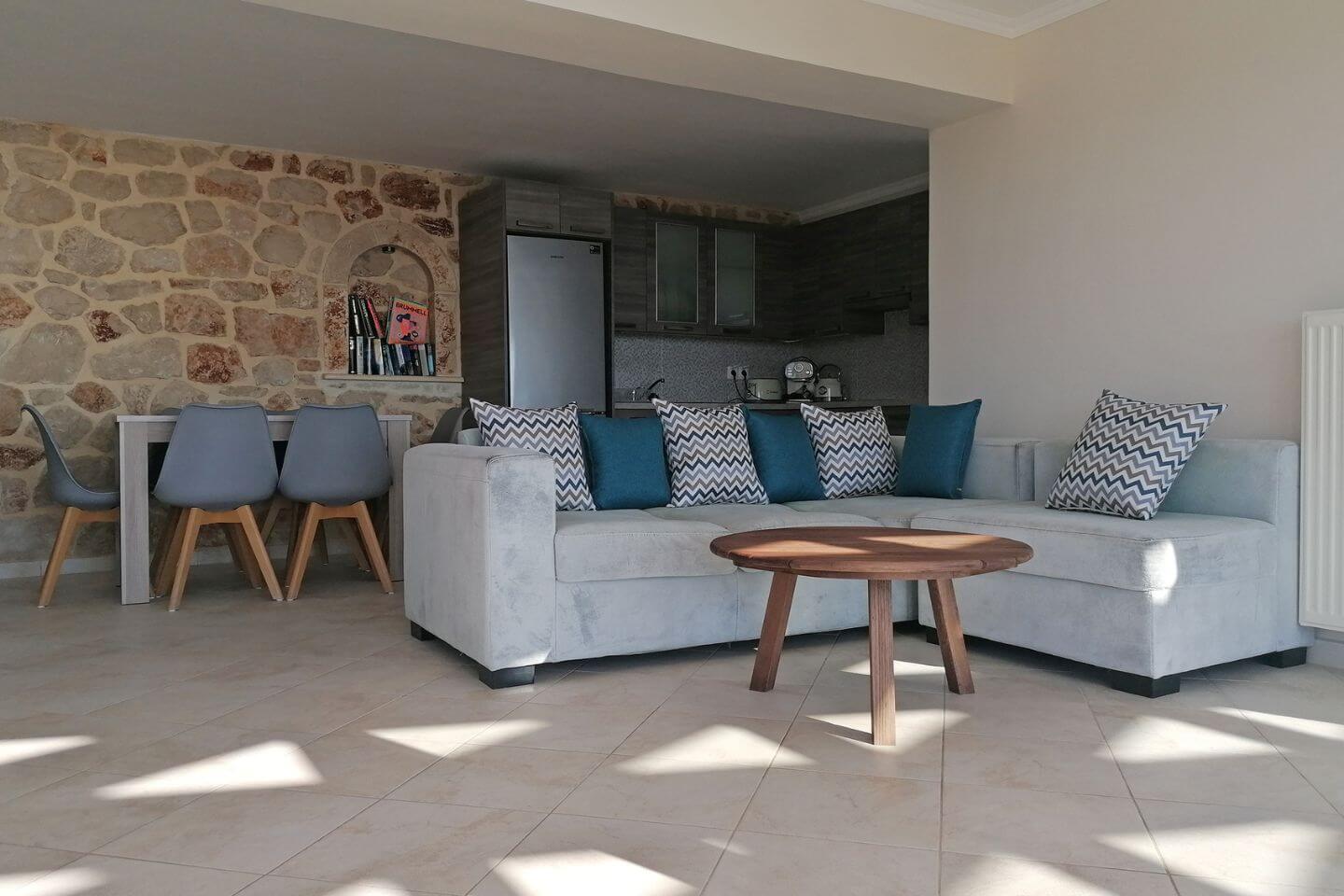 Comfortable accommodation at Blue Sea House in Zakynthos